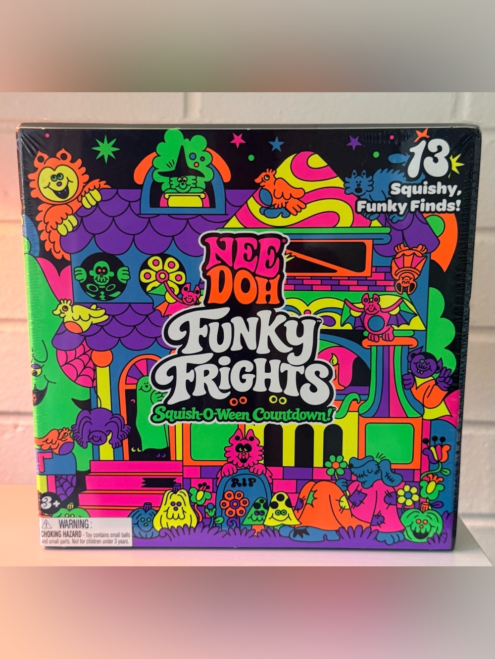 NeeDoh Funky Frights Halloween Advent Calendar Squish-O-Ween Countdown NEW